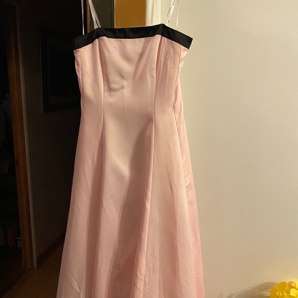 Faviana Pink and Blue Dress